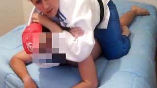 divina judoka footjob