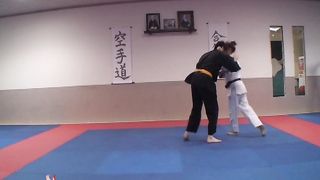 SQ judo domination beatdown and footjob