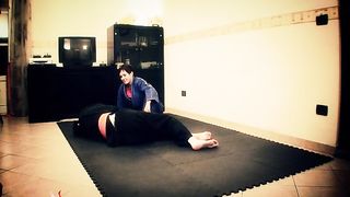 SQ - judo chokeout torture