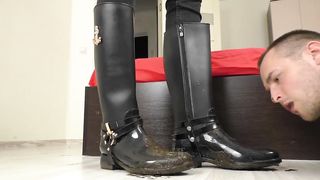 mud boots femdom