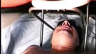 Femdom human trashcan eat hair and nails