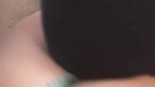 Face must stay buried between mistress's ass cheeks