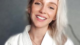 Blonde Girl Stream Kicks