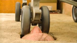 Helplessness at her feet