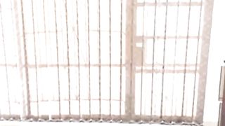 She Shows Off Her Big Black Ass On Cam