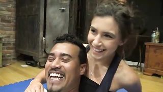 Nikki next headscissor 2 (power of thighs)