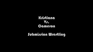 Kristiana vs Cameron - Submission Wrestling