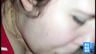 Sweet bbw let's him cum