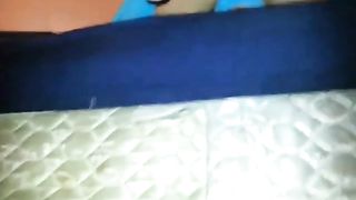 Girl in blue lingerie 2