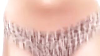 Young Brunette showing pussy