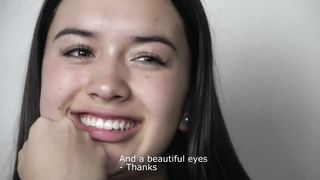 18yo girl get her feet worshiped