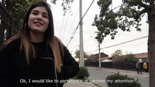 Teen girl get paid for her feet