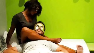 Hot headscissor by indian goddess