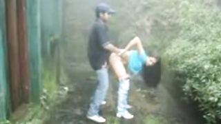 Outdoor Public Suck Fuck Rain 2