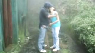 Outdoor Public Suck Fuck Rain 2