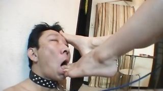 chinese foot gagging