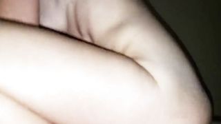 late30s rides cowgirl on her feet the way i taught her