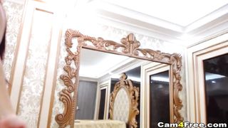 Big Ass Chick Toys Her Pussy