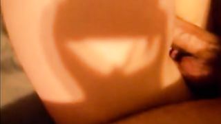 Cum on her asshole after fucking her tight pussy