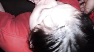 mifl suck nice cock and gets a big cumshot