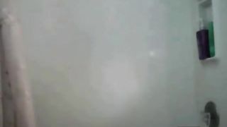 Brunette with ultra hot body on shower action 2