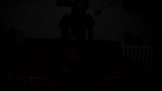 Young goddess scissoring slave