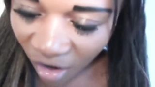 Black girl exposed and fucks a white dick - Part 4