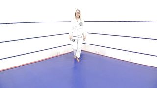 Becca kick fight pov