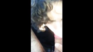 Amateur Italian blowjob