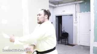 Carly kick and trampling