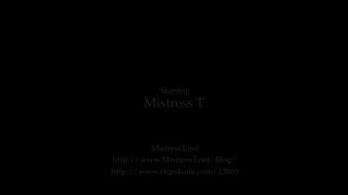 Mistress T - ponyplay
