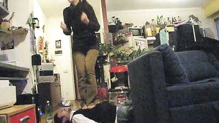 Foot slave prisonner