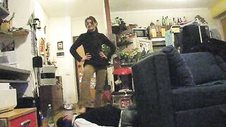 Foot slave prisonner