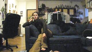 Foot slave prisonner