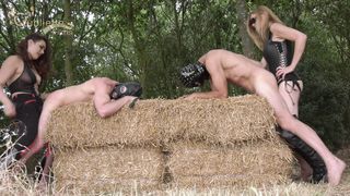 Goddess Serena and Mistress Paris party strapon