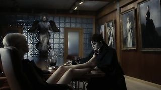 foot stoking and panty femdom