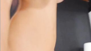 Sexy Babe Masturbates Her Pussy With Dildo