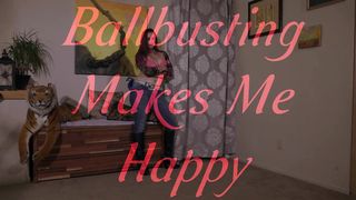 ballbusting in tight jeans