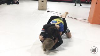 double arm trap rear naked choke