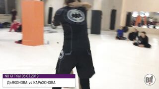 double arm trap rear naked choke