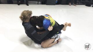 double arm trap rear naked choke