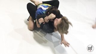 double arm trap rear naked choke