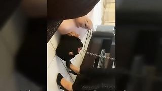 MISS NEDA & MISS HELMA: Two iranian mistresses foot worship and humiliation 2