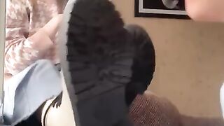 Lesbian boot fetish