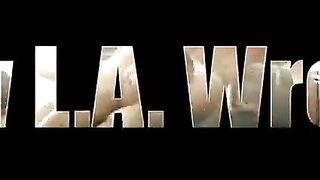 Skylar mixed wrestling ballbusting