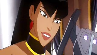 Batman beaten by super villainess