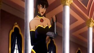 Batman beaten by super villainess