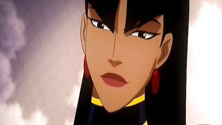 Batman beaten by super villainess