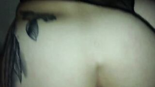 milf loves two things, cock in her ass, cum all over it