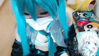 Miku Hatsune a chating and playing 130625 2